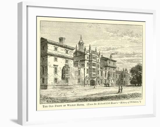 The Old Front of Wilton House-null-Framed Giclee Print