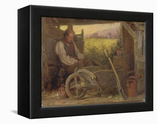 The Old Gardener, 1863-Briton Riviere-Framed Premier Image Canvas