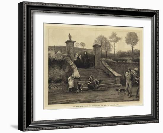 The Old Gate-Francis S. Walker-Framed Giclee Print