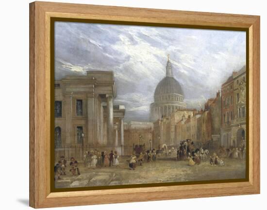 The Old General Post Office and St Martin's Le Grand, 1835-George Sidney Shepherd-Framed Premier Image Canvas