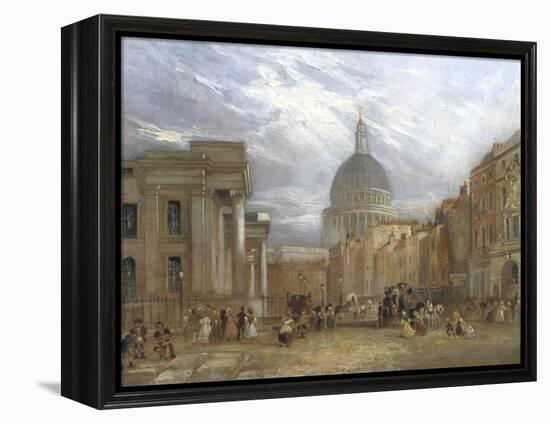 The Old General Post Office and St Martin's Le Grand, 1835-George Sidney Shepherd-Framed Premier Image Canvas