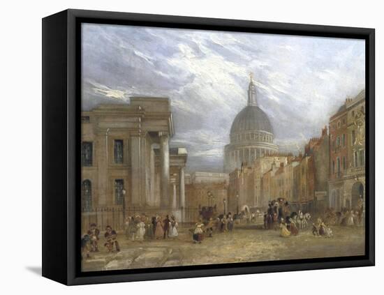 The Old General Post Office and St Martin's Le Grand, 1835-George Sidney Shepherd-Framed Premier Image Canvas