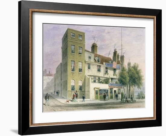 The Old George on Tower Hill-Thomas Hosmer Shepherd-Framed Giclee Print