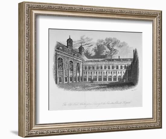 The Old Hall, Whittington's Library and the Cloisters, Christ's Hospital, City of London, 1825-Henry Shaw-Framed Giclee Print