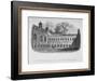 The Old Hall, Whittington's Library and the Cloisters, Christ's Hospital, City of London, 1825-Henry Shaw-Framed Giclee Print