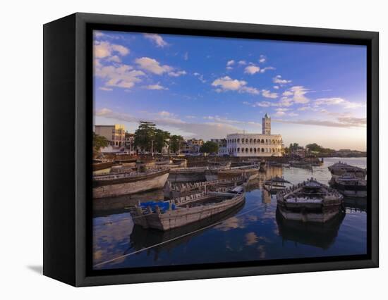 The Old Harbor of Moroni, Grand Comore, Comoros, Indian Ocean, Africa-null-Framed Premier Image Canvas