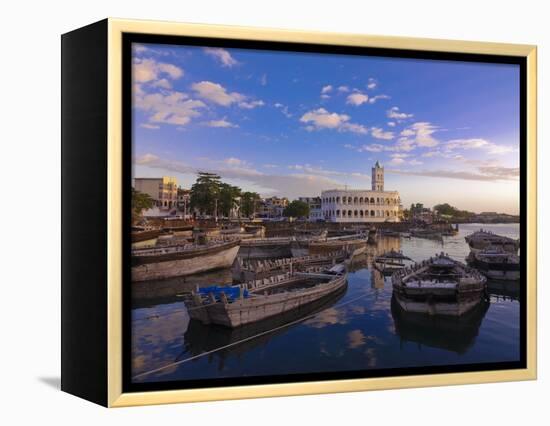 The Old Harbor of Moroni, Grand Comore, Comoros, Indian Ocean, Africa-null-Framed Premier Image Canvas