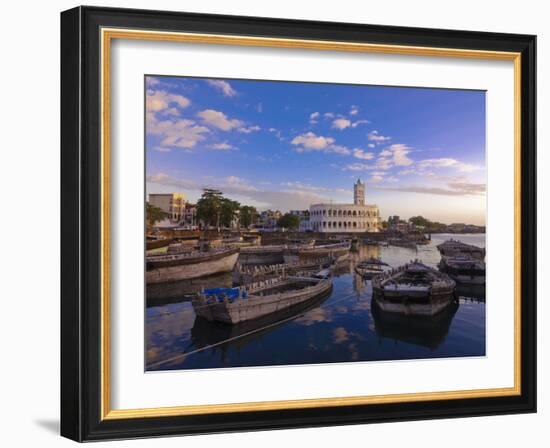 The Old Harbor of Moroni, Grand Comore, Comoros, Indian Ocean, Africa-null-Framed Photographic Print