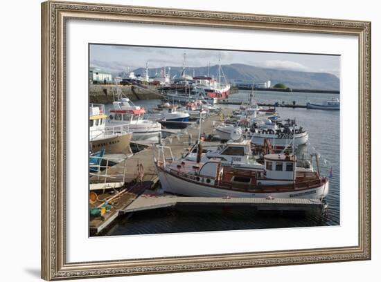 The Old Harbour, Reykjavik, Iceland, Polar Regions-Ethel Davies-Framed Photographic Print