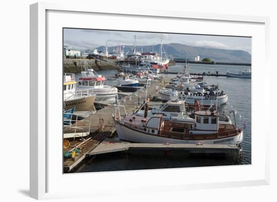 The Old Harbour, Reykjavik, Iceland, Polar Regions-Ethel Davies-Framed Photographic Print