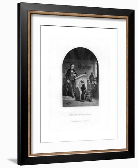 The Old Hedge School, 1872-C Burt-Framed Giclee Print