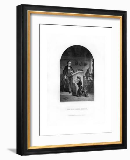 The Old Hedge School, 1872-C Burt-Framed Giclee Print