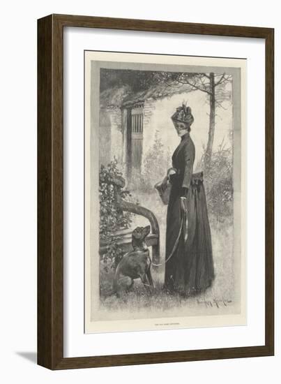 The Old Home Revisited-Davidson Knowles-Framed Giclee Print