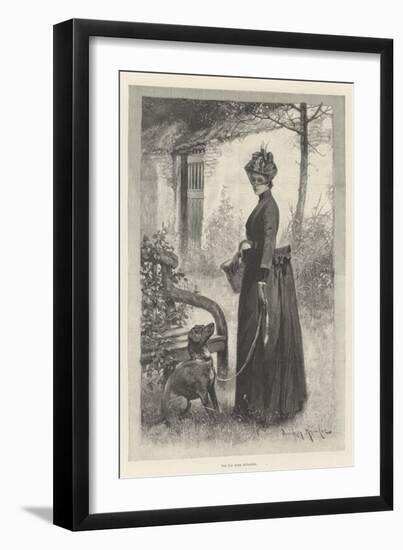 The Old Home Revisited-Davidson Knowles-Framed Giclee Print