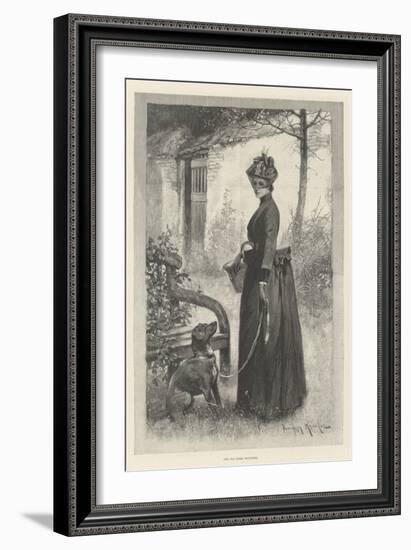 The Old Home Revisited-Davidson Knowles-Framed Giclee Print