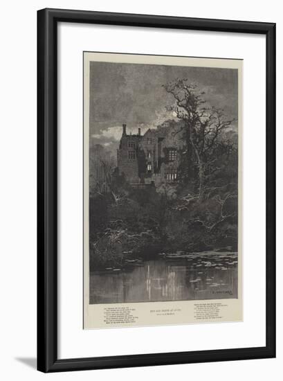 The Old House at Home-Charles Auguste Loye-Framed Giclee Print