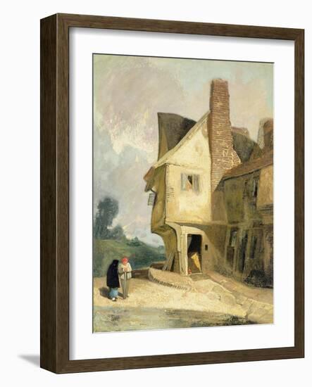 The Old House at St. Albans, C.1806-John Sell Cotman-Framed Giclee Print