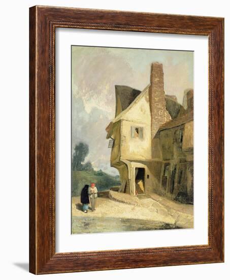 The Old House at St. Albans, C.1806-John Sell Cotman-Framed Giclee Print