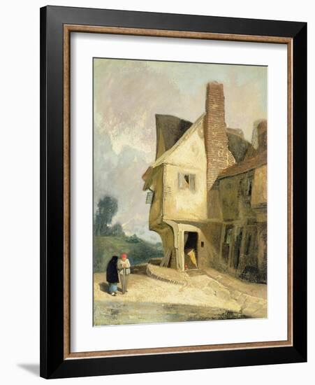 The Old House at St. Albans, C.1806-John Sell Cotman-Framed Giclee Print