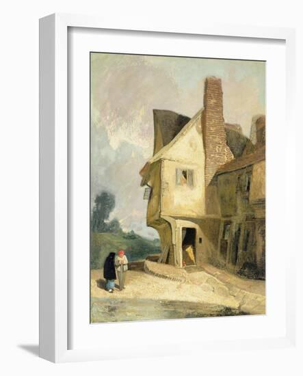 The Old House at St. Albans, C.1806-John Sell Cotman-Framed Giclee Print