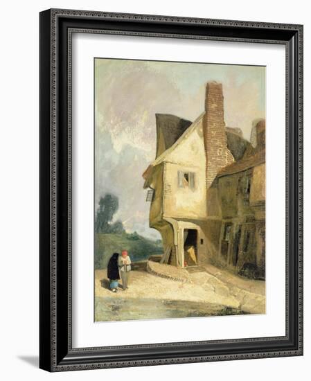 The Old House at St. Albans, C.1806-John Sell Cotman-Framed Giclee Print