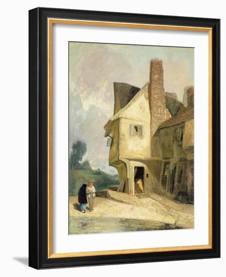 The Old House at St. Albans, C.1806-John Sell Cotman-Framed Giclee Print