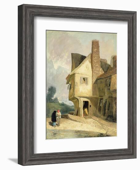 The Old House at St. Albans, C.1806-John Sell Cotman-Framed Giclee Print