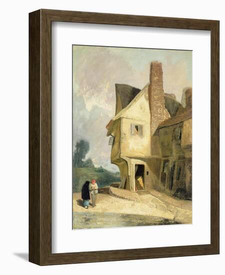 The Old House at St. Albans, C.1806-John Sell Cotman-Framed Giclee Print