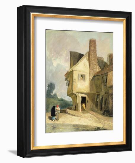 The Old House at St. Albans, C.1806-John Sell Cotman-Framed Giclee Print