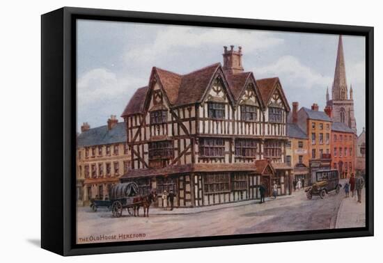 The Old House, Hereford-Alfred Robert Quinton-Framed Premier Image Canvas