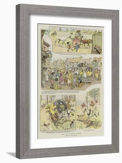 The Old Hunter's Revolt-null-Framed Giclee Print