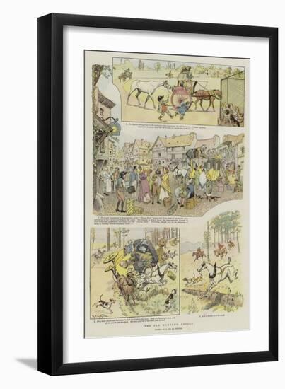 The Old Hunter's Revolt-null-Framed Giclee Print