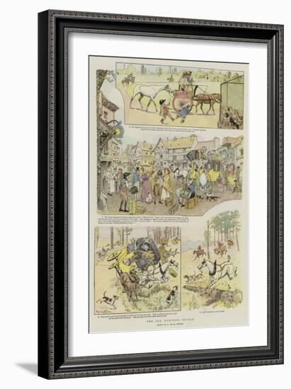 The Old Hunter's Revolt-null-Framed Giclee Print