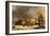 The Old Inn - Ten Miles to Salem, 1860-63-George Henry Durrie-Framed Giclee Print