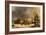 The Old Inn - Ten Miles to Salem, 1860-63-George Henry Durrie-Framed Giclee Print