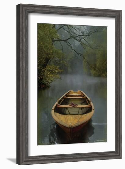 The Old Lake-Carlos Casamayor-Framed Art Print