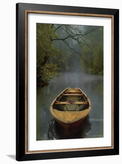 The Old Lake-Carlos Casamayor-Framed Art Print