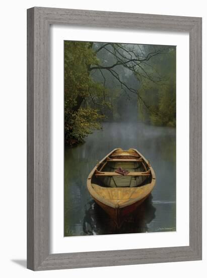 The Old Lake-Carlos Casamayor-Framed Art Print