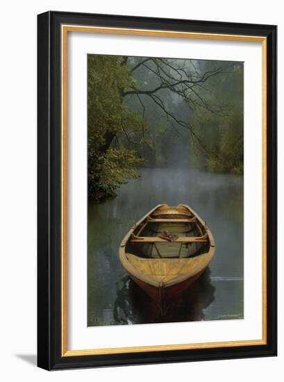 The Old Lake-Carlos Casamayor-Framed Art Print