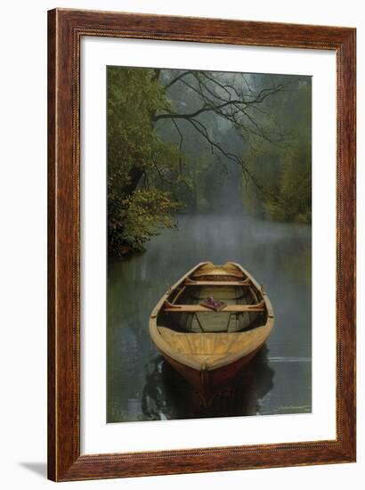 The Old Lake-Carlos Casamayor-Framed Art Print