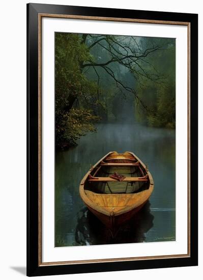 The Old Lake-Carlos Casamayor-Framed Art Print