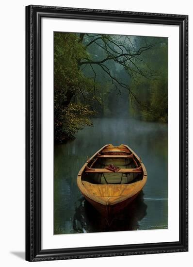 The Old Lake-Carlos Casamayor-Framed Art Print