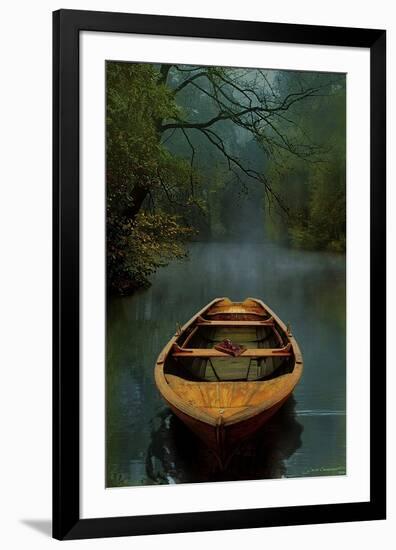 The Old Lake-Carlos Casamayor-Framed Art Print