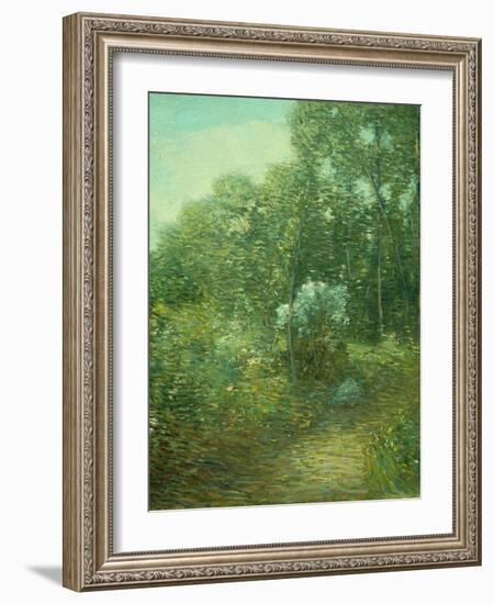 The Old Laurel Bush-Julian Alden Weir-Framed Giclee Print