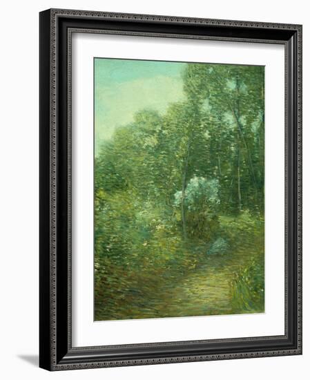 The Old Laurel Bush-Julian Alden Weir-Framed Giclee Print