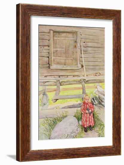The Old Lodge, from a Commercially Printed Portfolio, Published in 1939-Carl Larsson-Framed Giclee Print