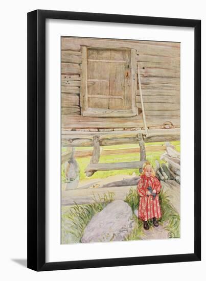 The Old Lodge, from a Commercially Printed Portfolio, Published in 1939-Carl Larsson-Framed Giclee Print