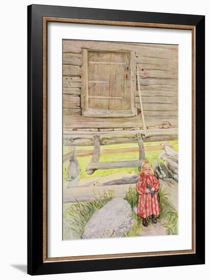 The Old Lodge, from a Commercially Printed Portfolio, Published in 1939-Carl Larsson-Framed Giclee Print