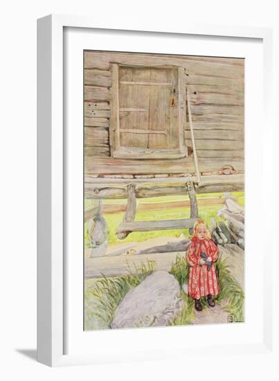 The Old Lodge, from a Commercially Printed Portfolio, Published in 1939-Carl Larsson-Framed Giclee Print