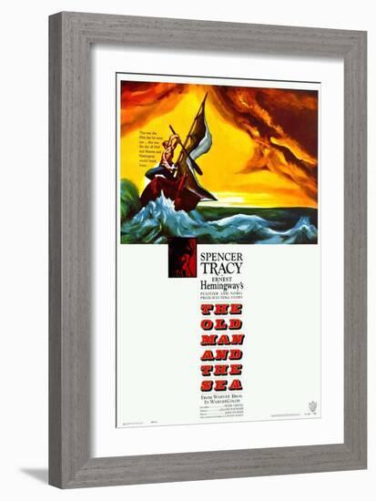 The Old Man and the Sea, 1958-null-Framed Giclee Print